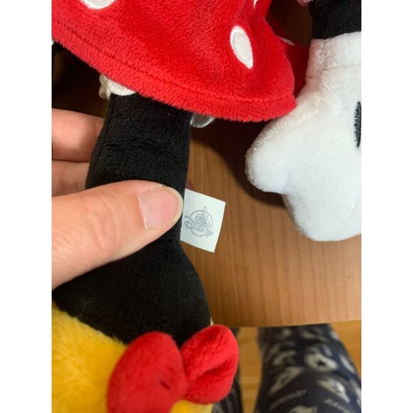 Disney Bundle Minnie Mouse 14" & 20" Plush Stuffed Animals Girls Beanie Toy - Picture 13 of 13